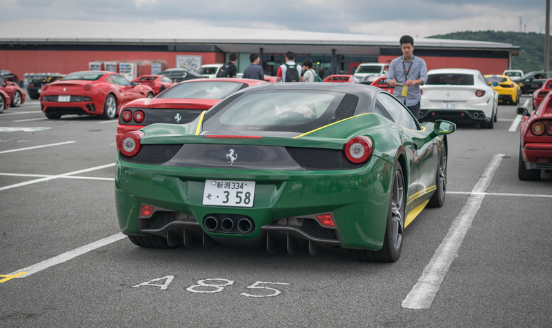 Illustration for article titled This Is How Japan Throws A Ferrari Party